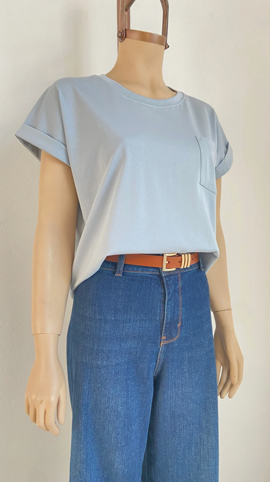 Polo Pima Laura – Caída suave y fit favorecedor