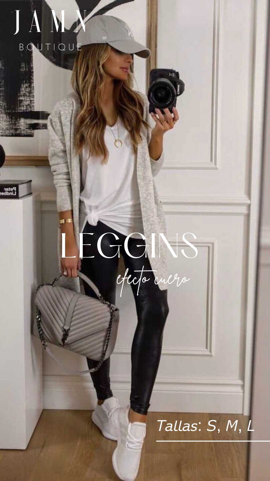 Leggins efecto cuero - JAMN BOUTIQUE