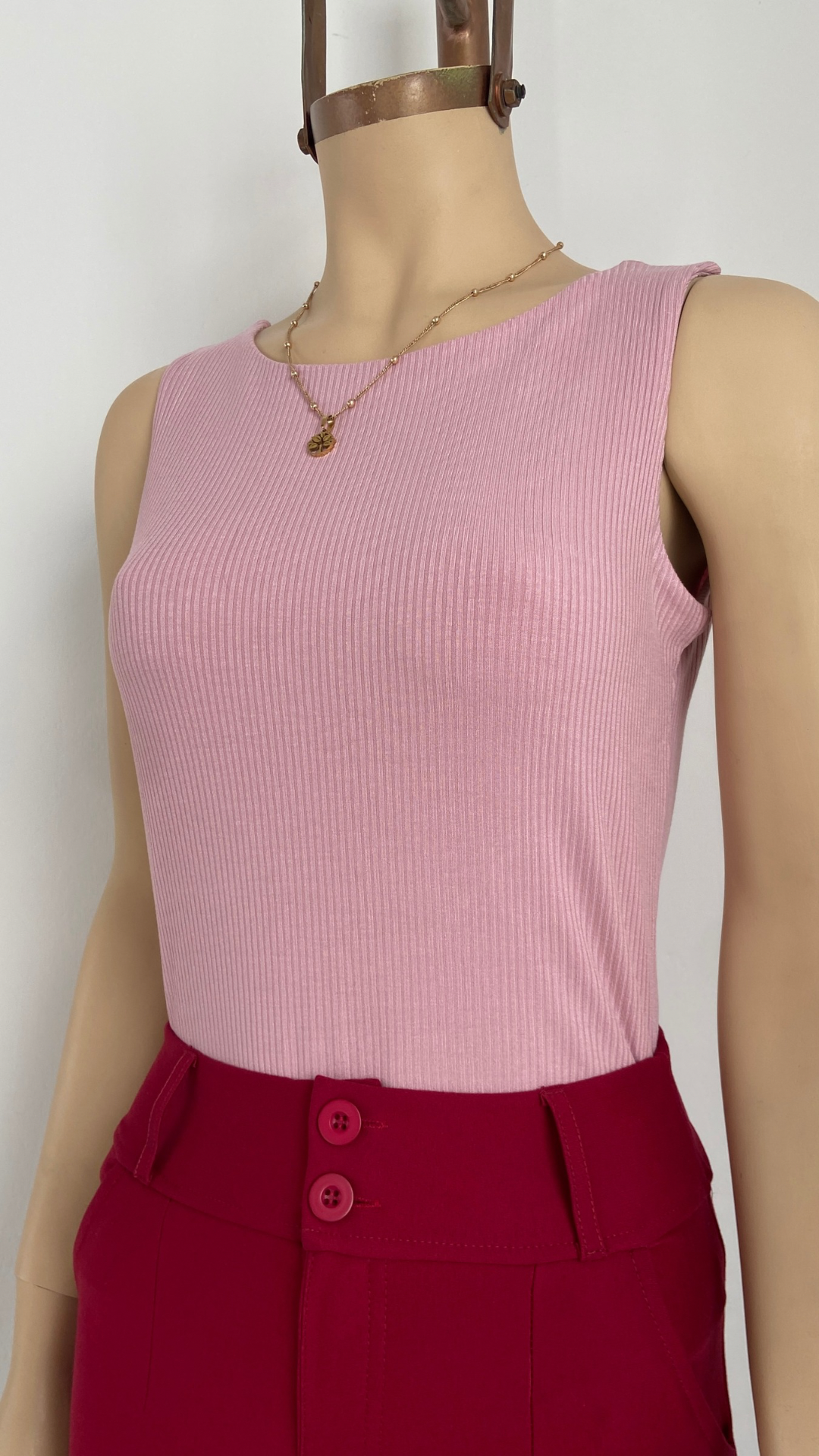 Polo Rib Cuello Ojal – Algodón Rib