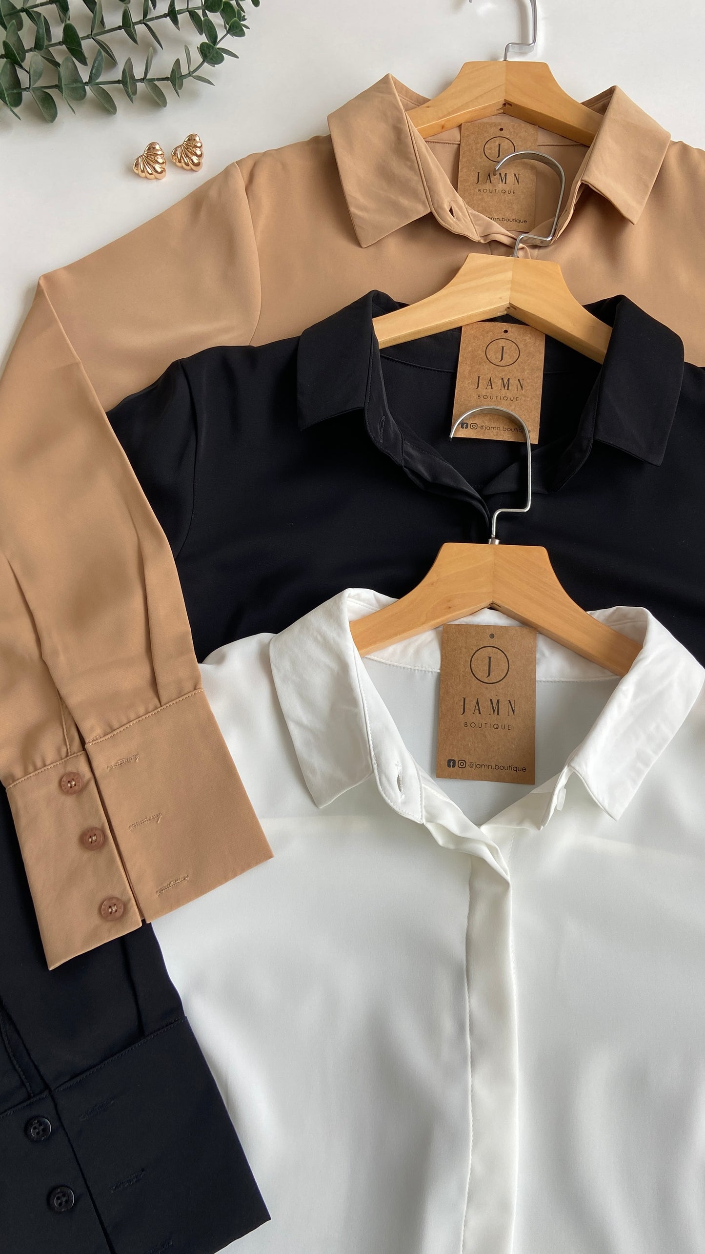 Camisa Lorenza Seda Francesa – Ligera, Elegante y Versátil | JAMN Boutique