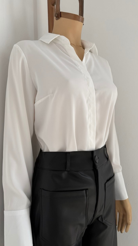 Camisa Lorenza Seda Francesa – Ligera, Elegante y Versátil | JAMN Boutique
