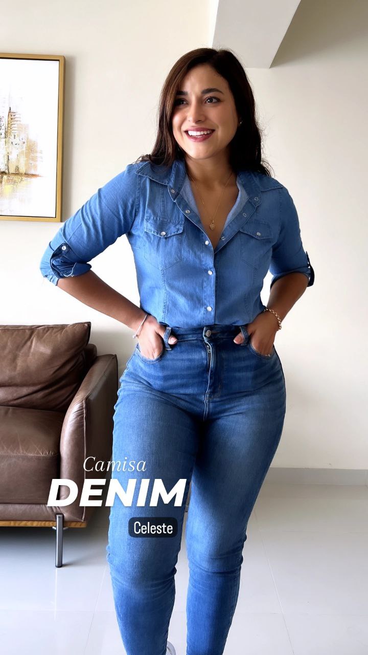 Camisa Denim - JAMN BOUTIQUE